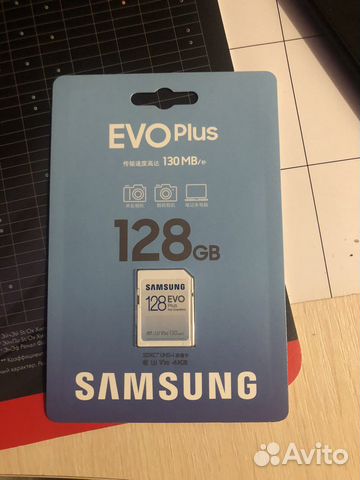 Карта памяти sdhc Samsung 128Gb