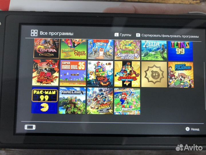 Nintendo switch lite прошитая + 22 игры