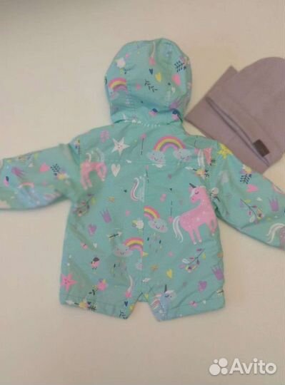 Куртка демисезонная + комплект шапка и снуд