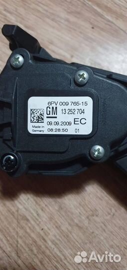 Педаль газа Opel Astra J 2010-2017