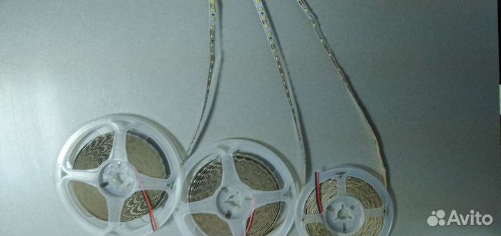 Светодиодная лента SMD2835 12v - 9.6w, 5м