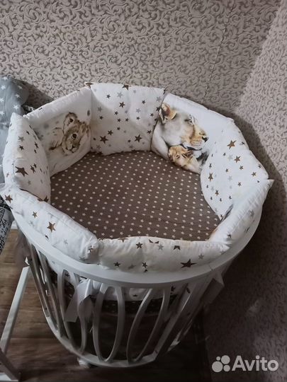 2 комплекта бортиков в кроватку