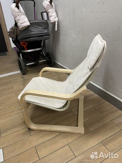 Детское кресло поэнг икеа