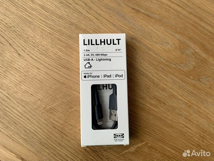 Кабель IKEA для iPhone лучше чем оригинал