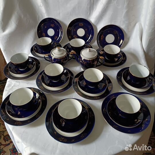 Чайный сервиз на 10 персон лфз