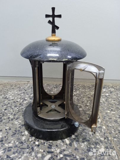 Лампада (Подсвечник) гранитная Габбро