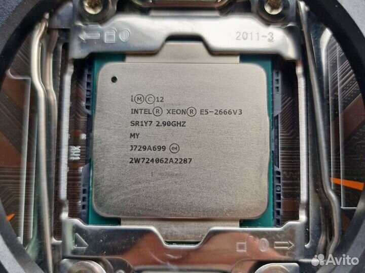 Комплект S-2011V3 X99+Xeon E5-2666V3+DDR3 32Gb+SSD