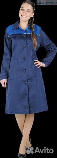 Халат рабочий женский/мужской