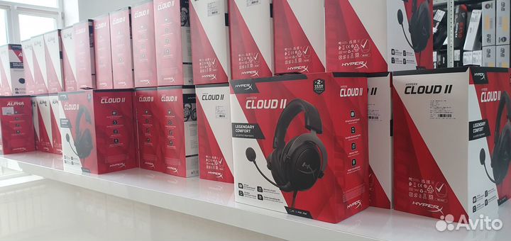 Игровые наушники HyperX Cloud II KHX-hscp-GM 7.1