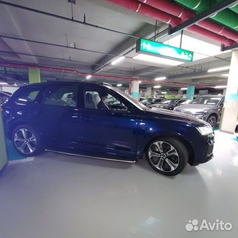 Пороги Audi Q7 S-Line 2022
