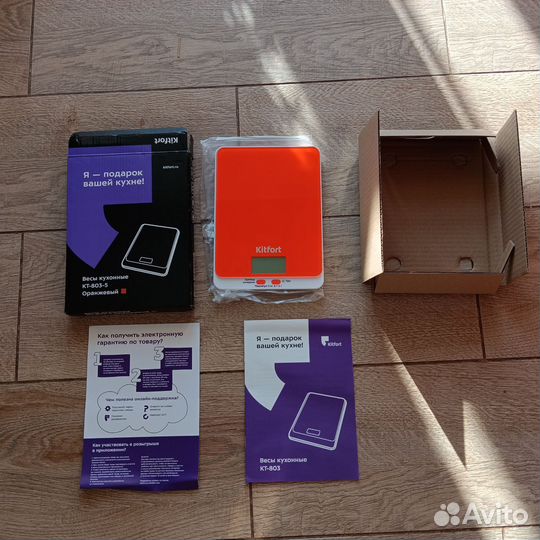 Новые кухонные весы Kitfort KT-803-5