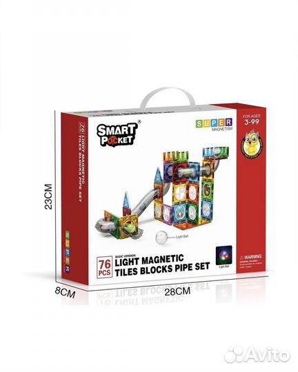 Магнитный конструктор лабиринт новый