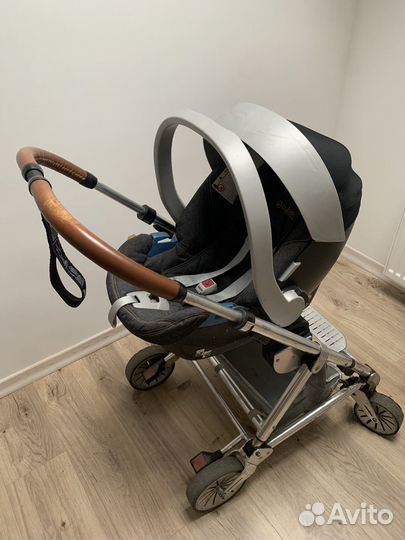 Коляска mamas and papas (кресло cybex)