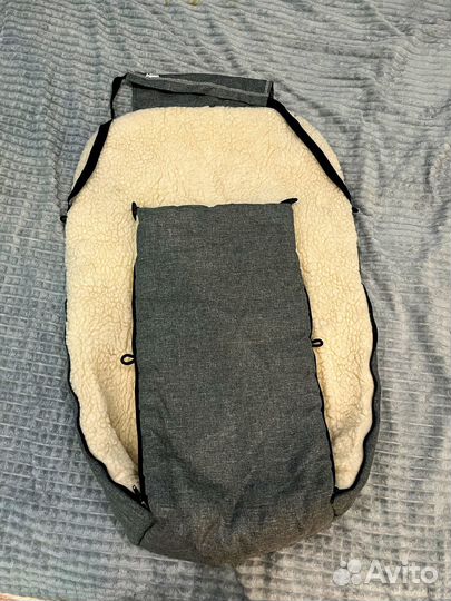 Конверт в коляску на овчине