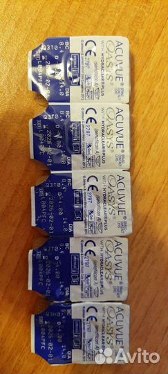 Линзы контактные acuvue oasys двухнедельные