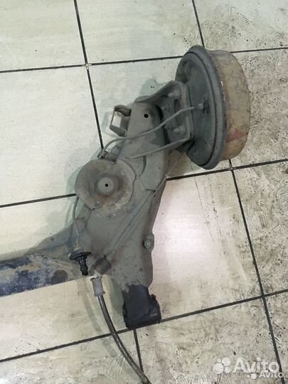 Балка задняя deo nexia