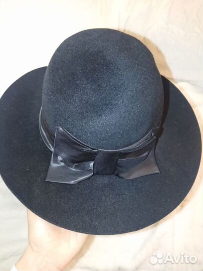 Шляпа женская фетровая