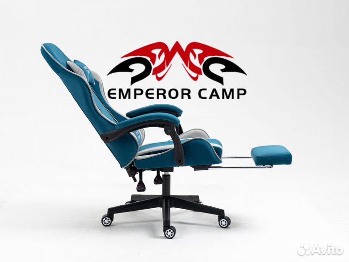Компьютерное игровое кресло ткань новое ес