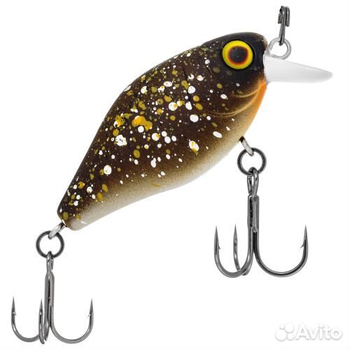 Воблер Jackall Chubby 38мм. 4гр. до 1м. brown bug