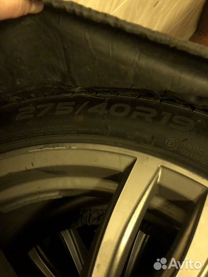 Колеса ориг на бмв 7зимние липучка