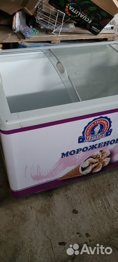 Морозильный ларь со стеклом бу