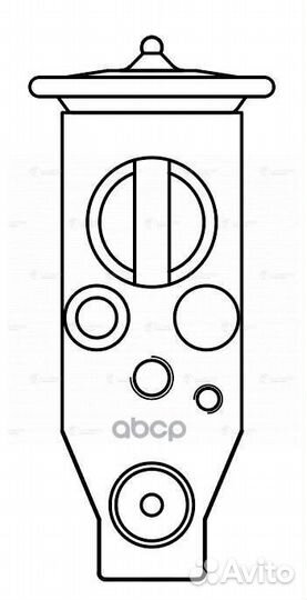 Клапан расш. кондиционера (трв) для а/м Nissan