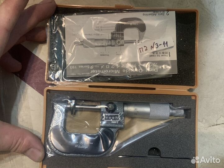 Коллекция. Mitutoyo. Микрометры, индикаторы