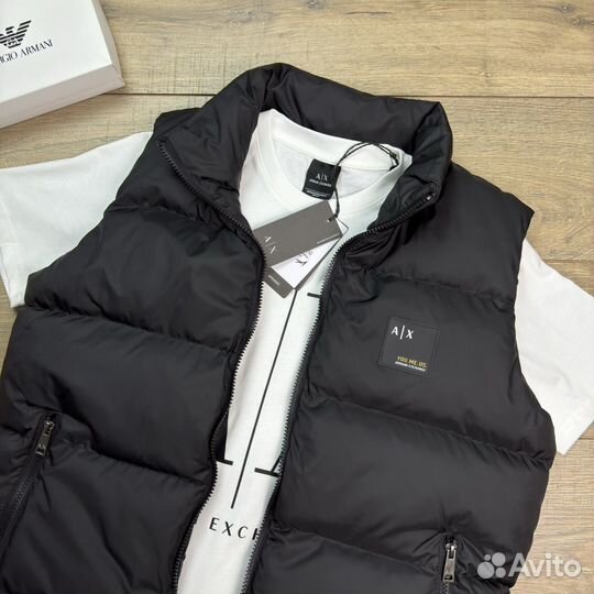 Жилетка Armani + футболка