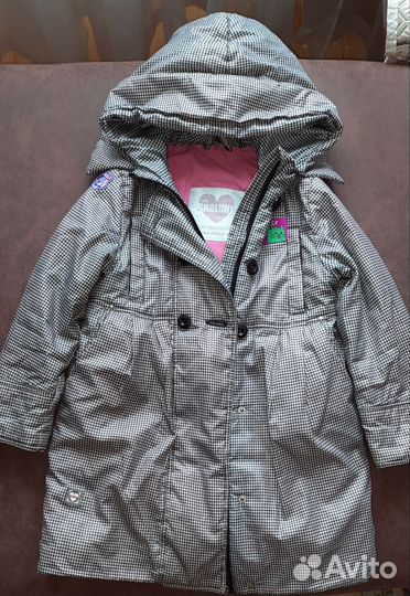 Верхняя одежда Полупальто для девочки 116