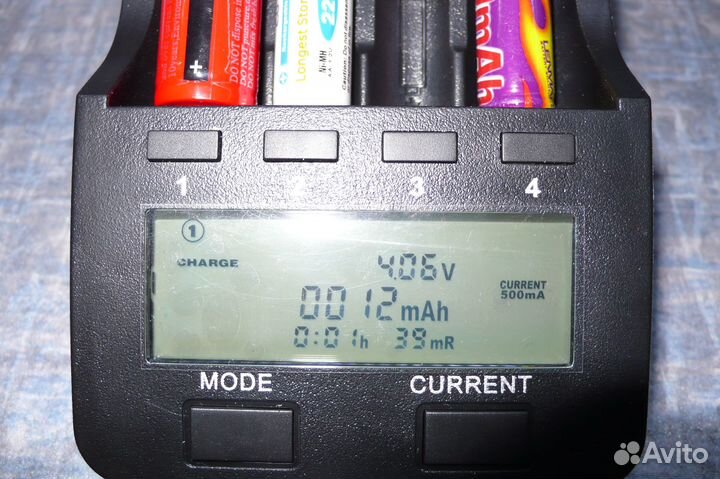 Зарядное устр.для аккумуляторовli,NI-MH(Интелект.)