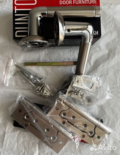 Петли+дверные ручки+защелки