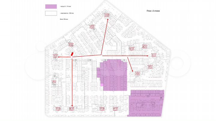 Машиноместо, 12 м²