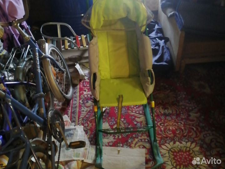 Коляска санки