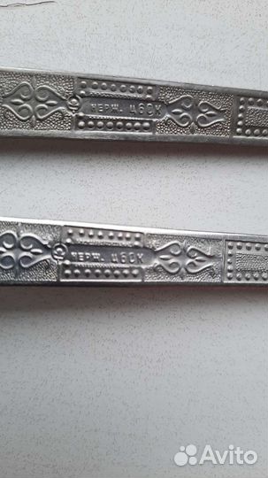 Столовые приборы нержавейка СССР, много