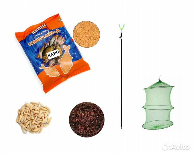 Удочка (короткая) в сборе новая