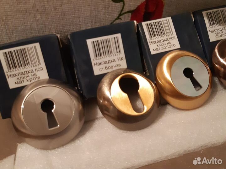Накладки под ключ на дверь