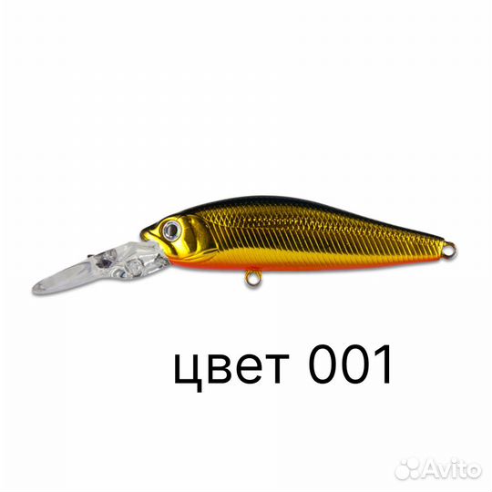 Воблер Tsuribito Deep Diver Minnow 60F