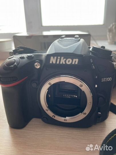 Фотоаппарат nikon d7200+объектив tamron sp AF28-75