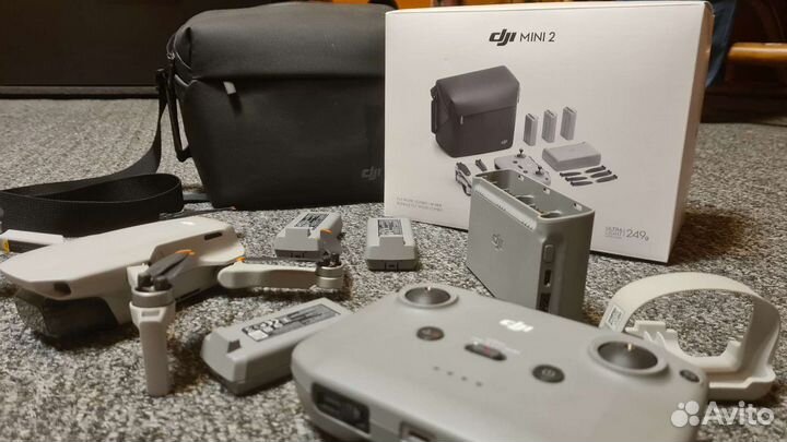 Квадрокоптер Dji mini 2 fly more combo