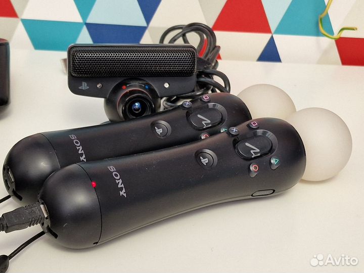 Sony Playstation VR шлем + PS Moves + Камера