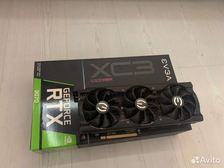 Видеокарта RTX 3070 Evga