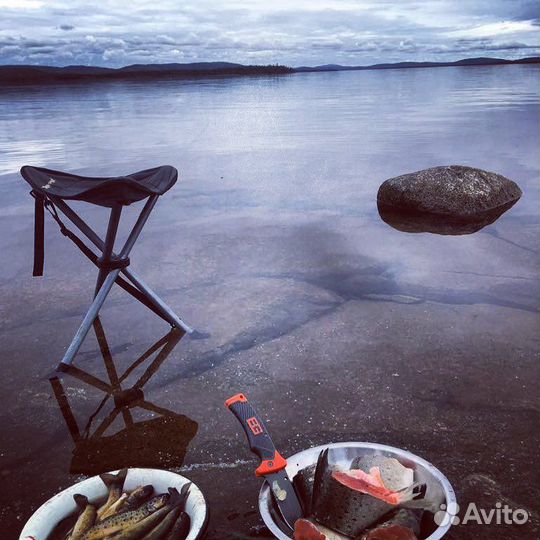 Лососёвая рыбалка на севере Карелии (Пяозеро)