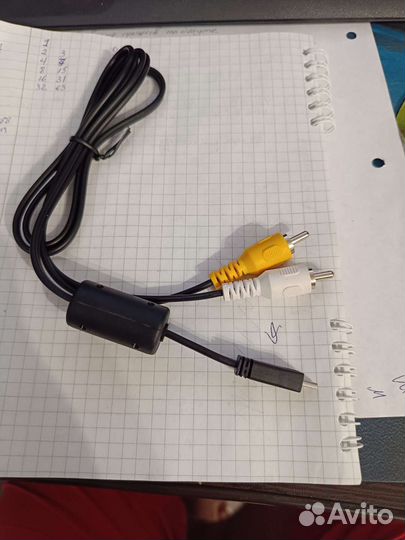 Кабель av для фотоаппарата (Олимпус)