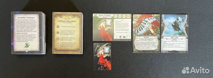 Карточный Ужас Аркхэма PNP набор,миниатюры сыщиков