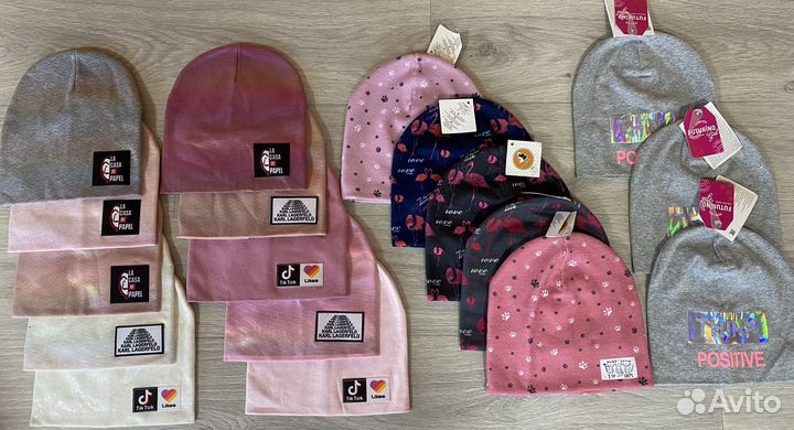 Комплекты шапка и снуд новые