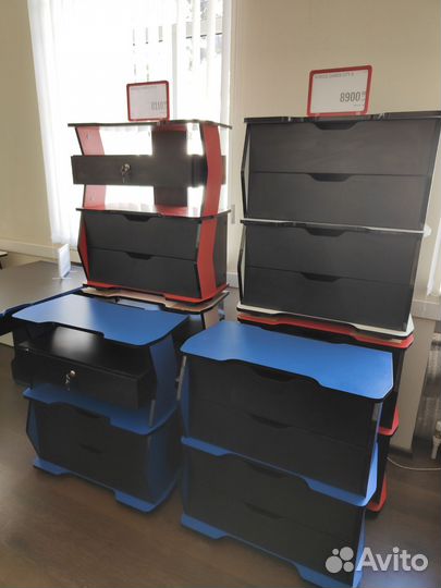 Геймерские тумбы и комоды