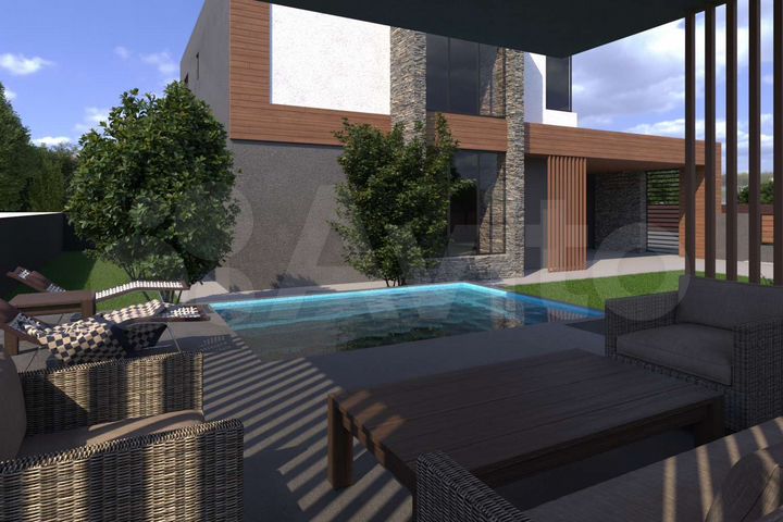 Дом 170 м² на участке 5 сот.