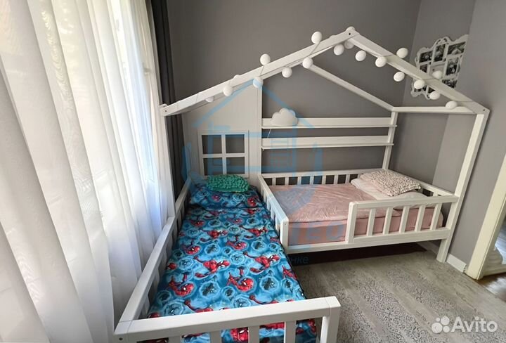 Детская Кровать с Бортиком
