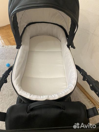 Коляска 2 в 1 эко кожа