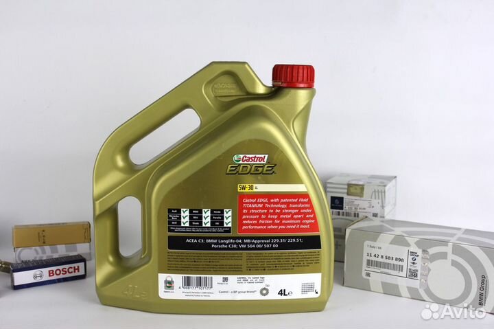 Моторное масло castrol edge 5w30 синтетика